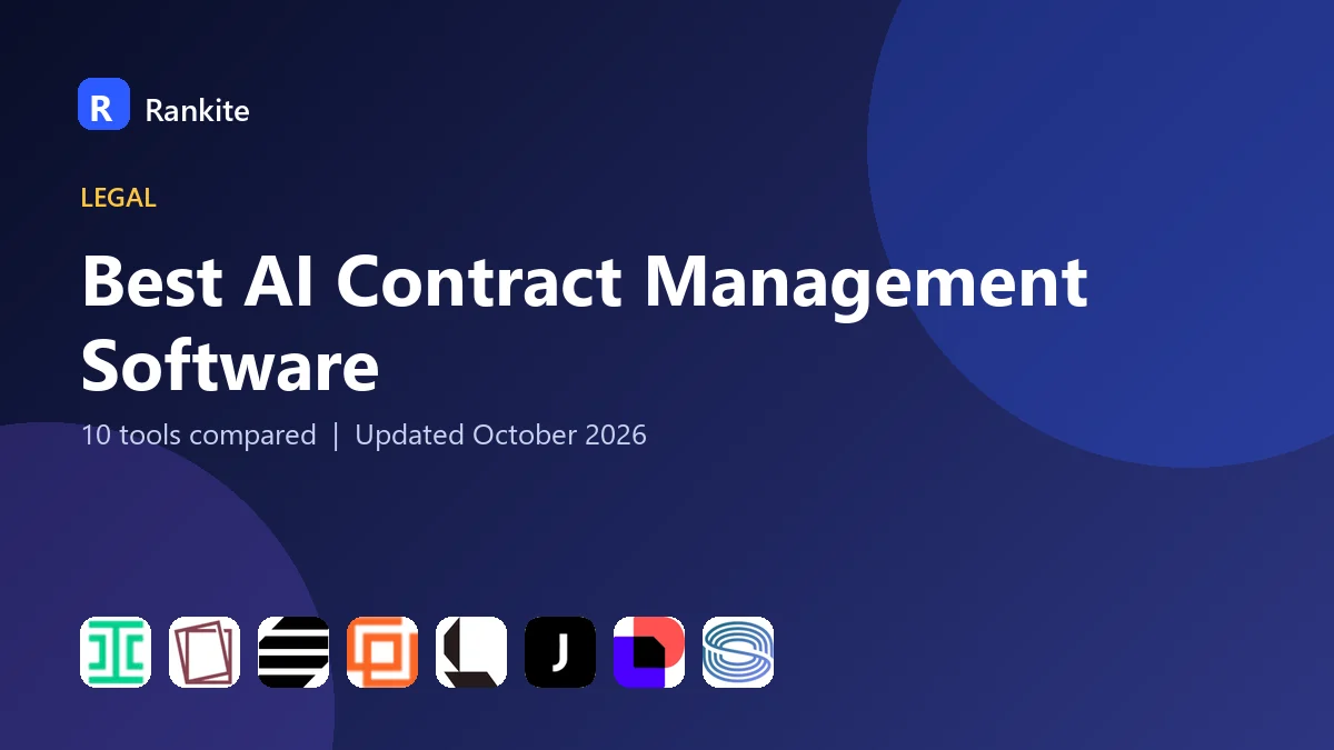 Best AI Contract Management Software in 2026: 10 Tools Compared