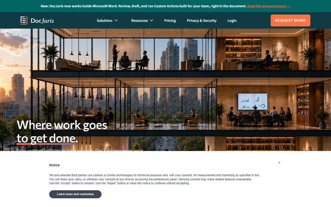 DocJuris homepage