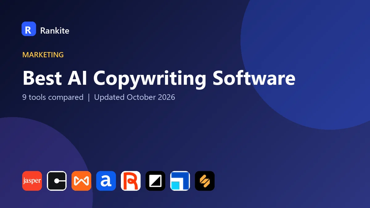 Best AI Copywriting Software in 2026: 9 Tools Compared