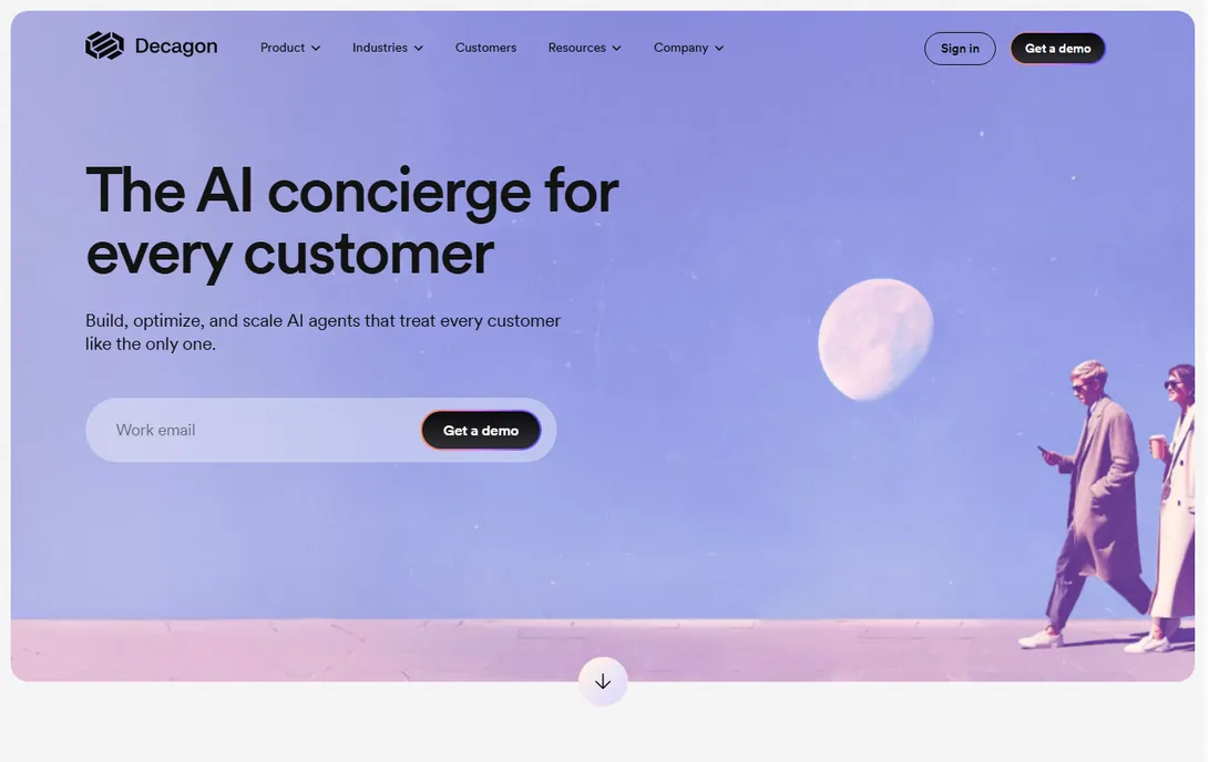 Decagon homepage