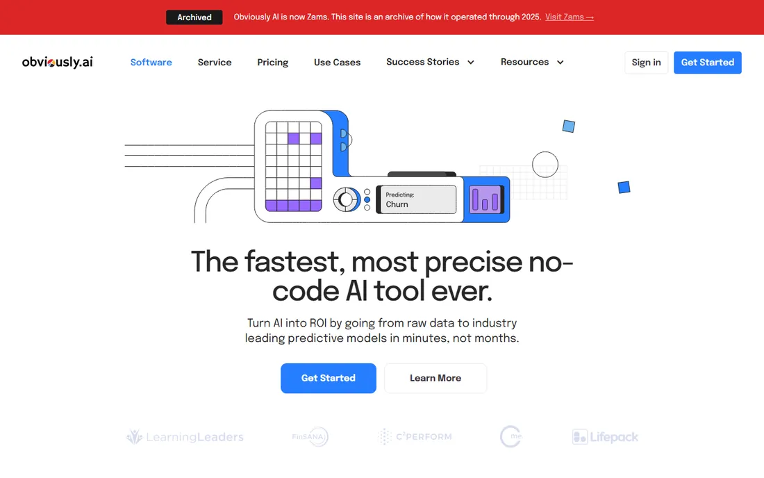 Obviously AI homepage