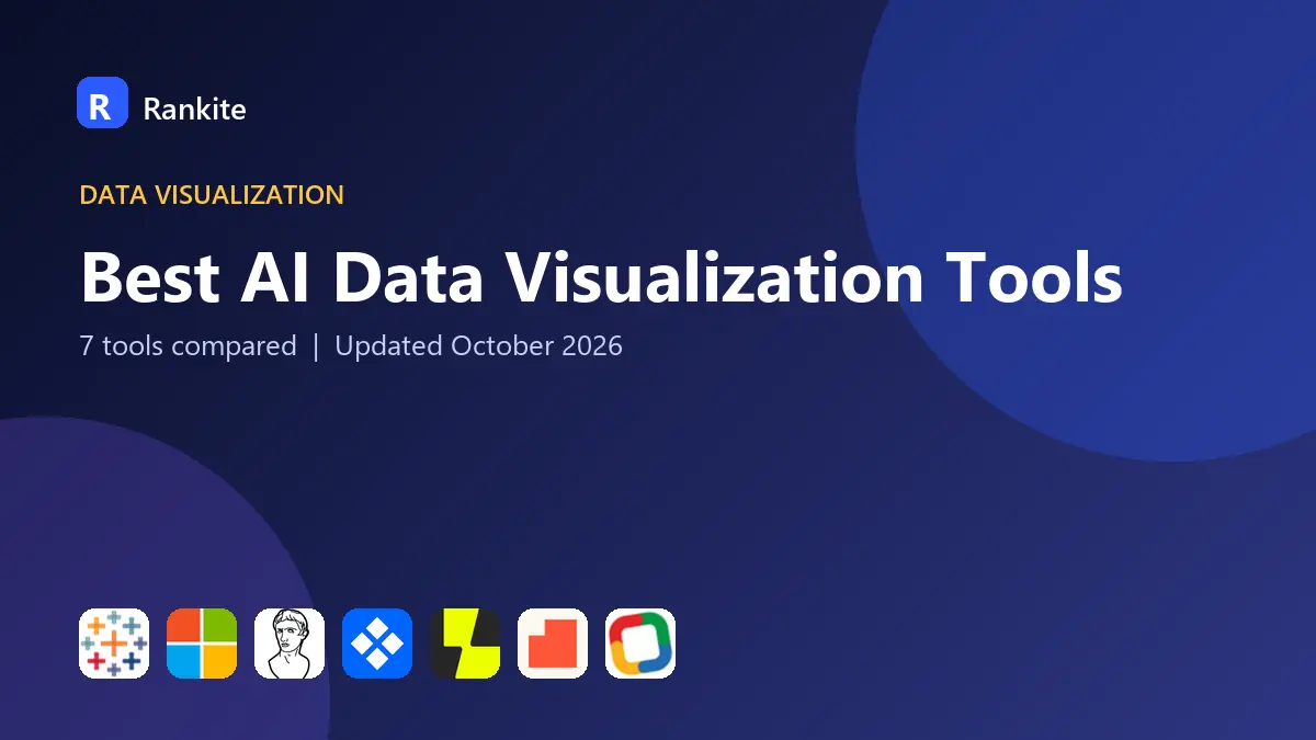 Best AI Data Visualization Tools in 2026: 7 Tools Compared