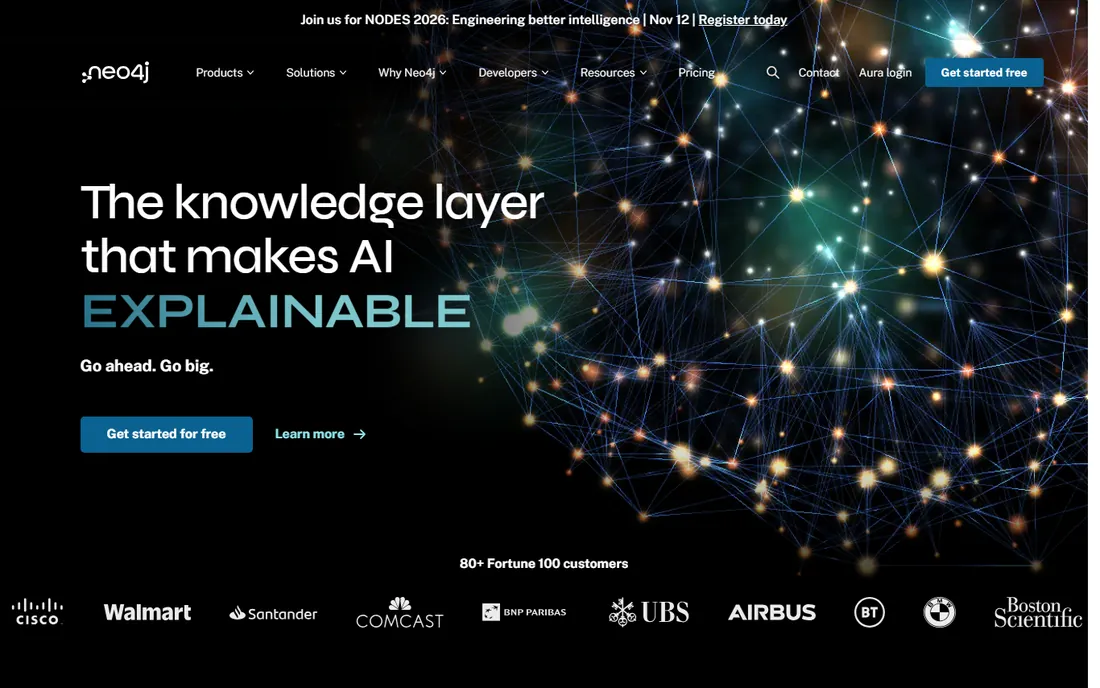Neo4j homepage