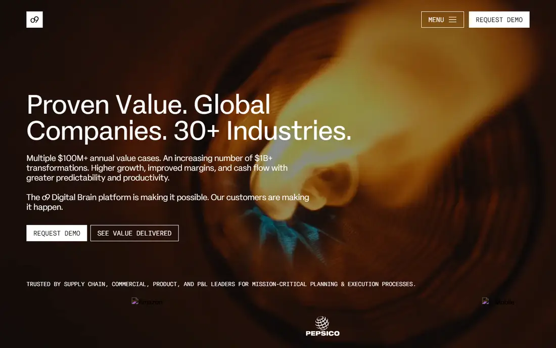 o9 Solutions homepage