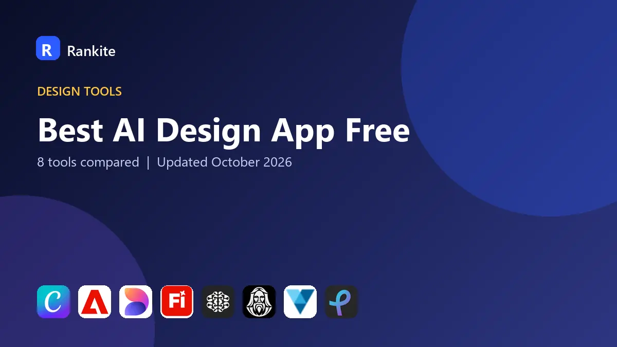 Best AI Design App Free in 2026: 8 Tools Compared