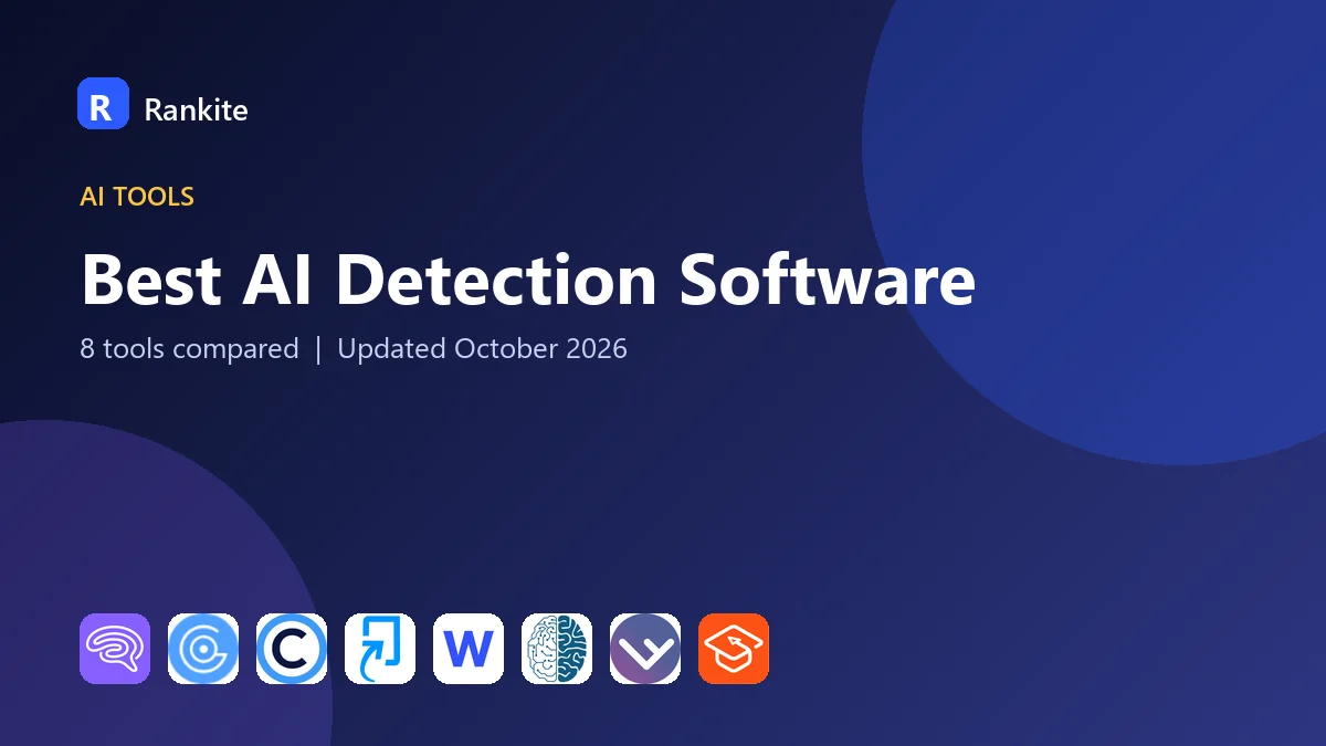 Best AI Detection Software in 2026: 8 Tools Compared