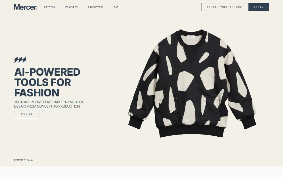 Cala homepage
