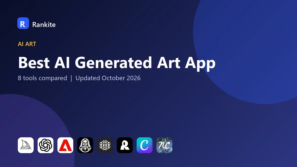 Best AI Generated Art App in 2026: 8 Tools Compared