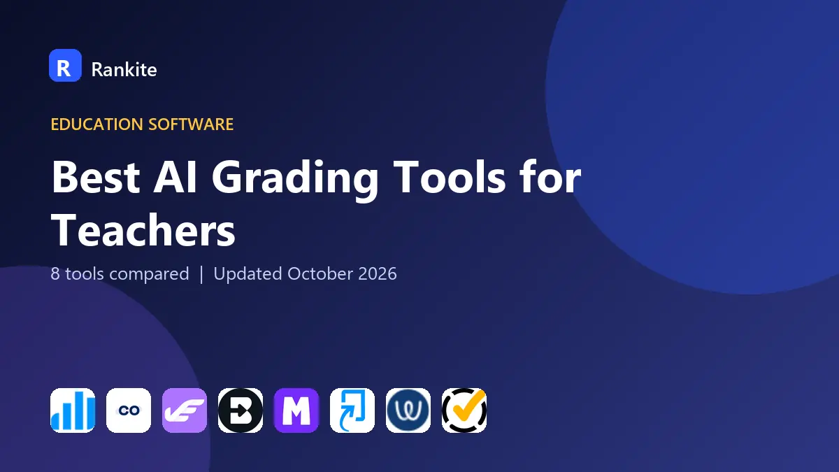 Best AI Grading Tools for Teachers in 2026: 8 Tools Compared