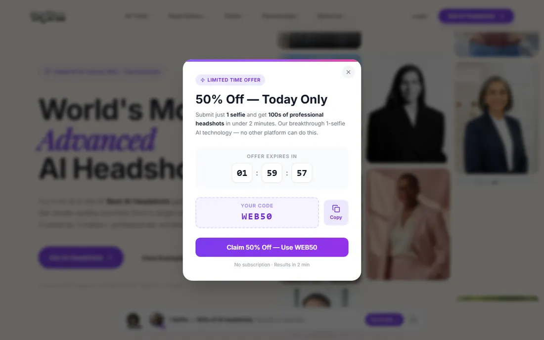 Try It On AI homepage