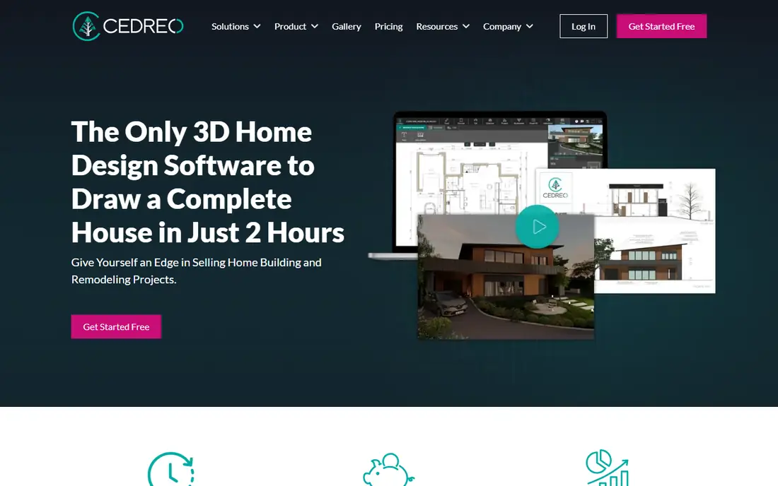 Cedreo homepage