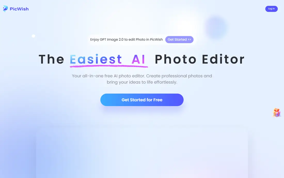PicWish homepage
