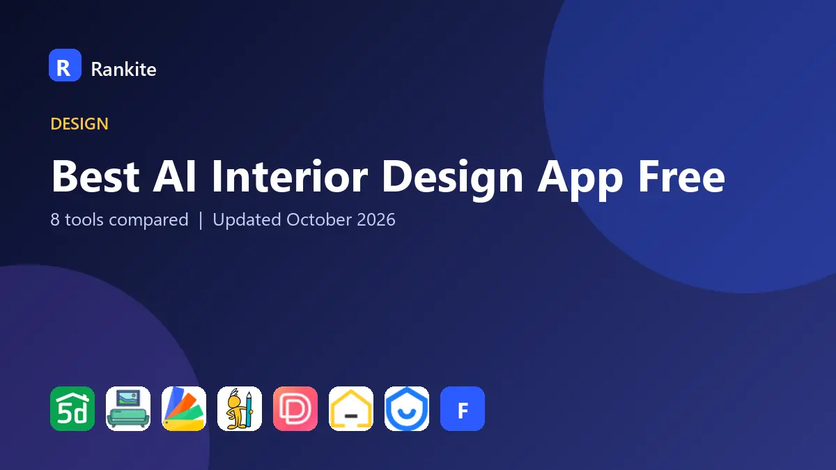 Best AI Interior Design App Free in 2026: 8 Tools Compared