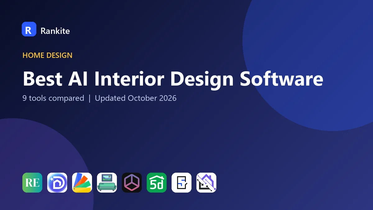 Best AI Interior Design Software in 2026: 9 Tools Compared