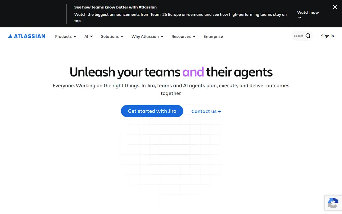 Confluence homepage