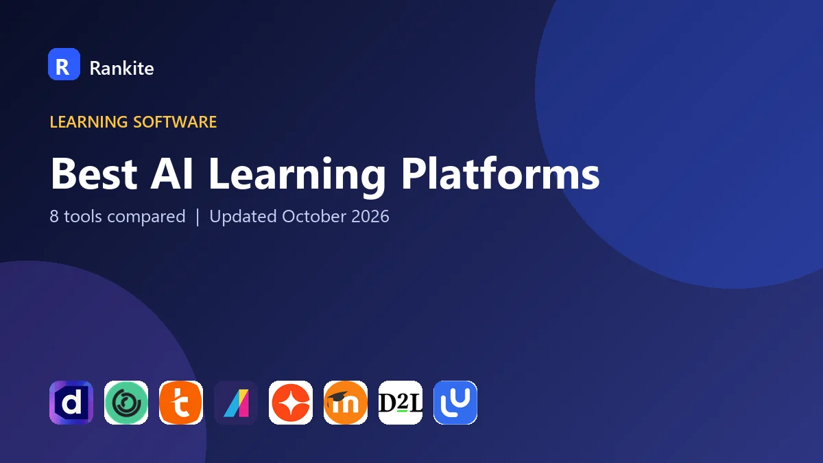 Best AI Learning Platforms: 8 Tools Compared