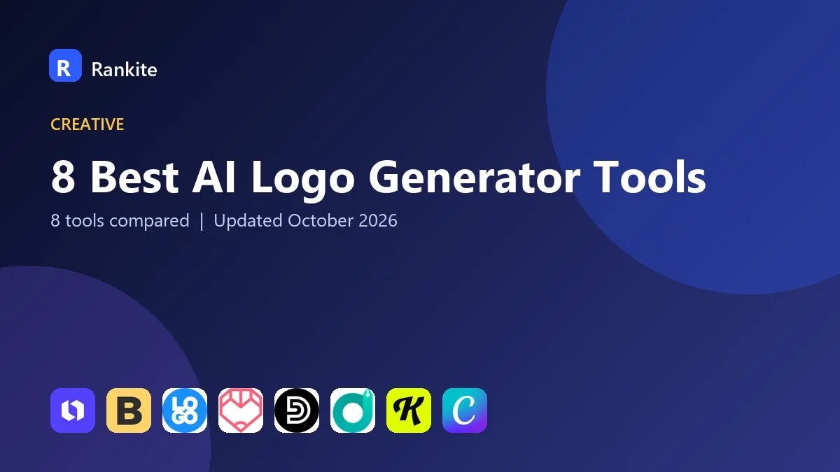 8 Best AI Logo Generator Tools: 8 Tools Compared