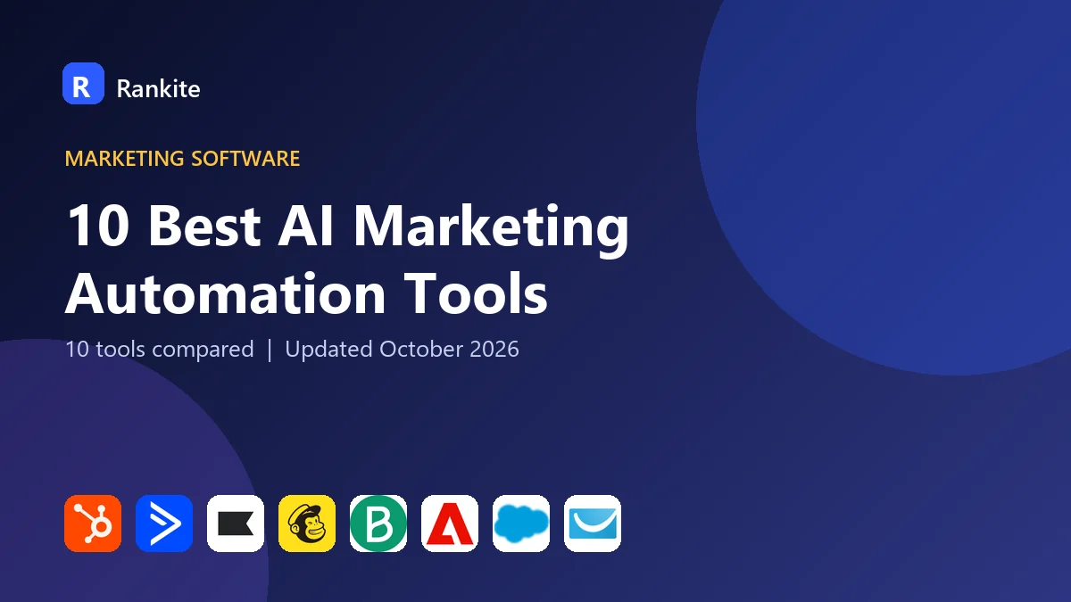 10 Best AI Marketing Automation Tools in 2026: 10 Tools Compared