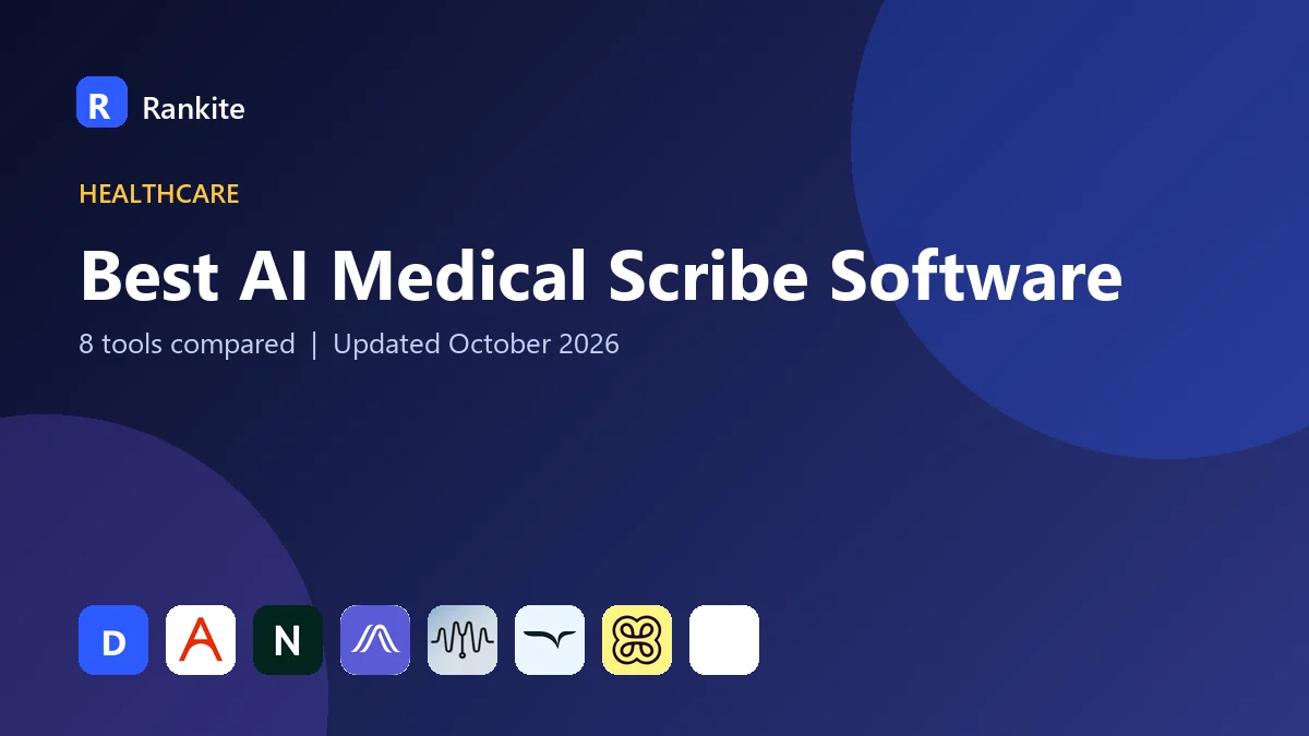 Best AI Medical Scribe Software in 2026: 8 Tools Compared