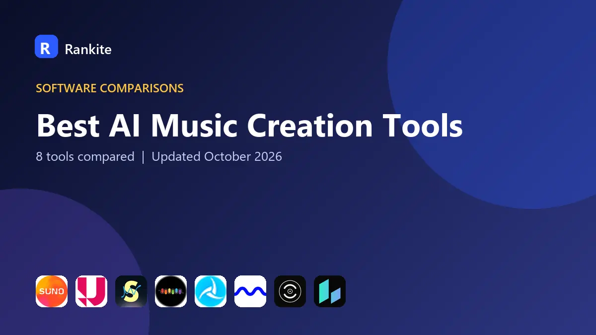 Best AI Music Creation Tools in 2026: 8 Tools Compared