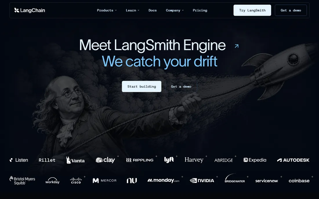 LangChain homepage