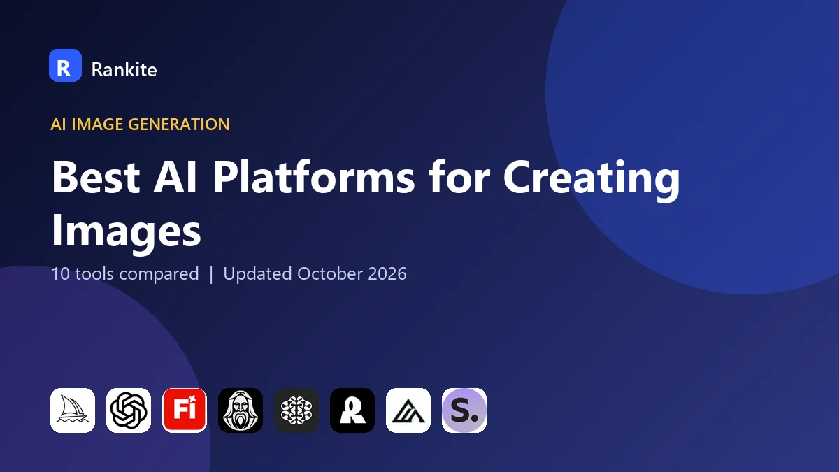 Best AI Platforms for Creating Images in 2026: 10 Tools Compared