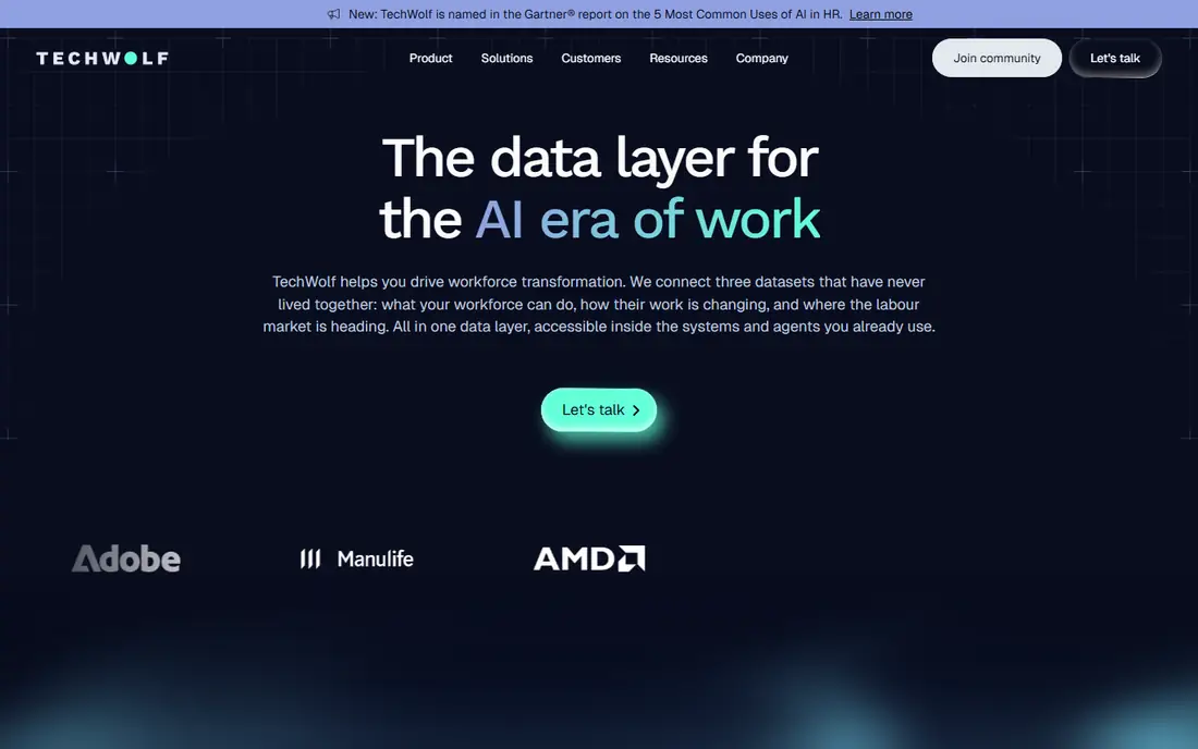TechWolf homepage