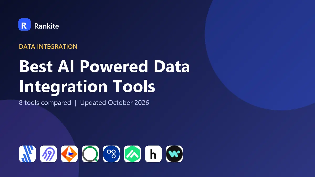 Best AI Powered Data Integration Tools in 2026: 8 Tools Compared