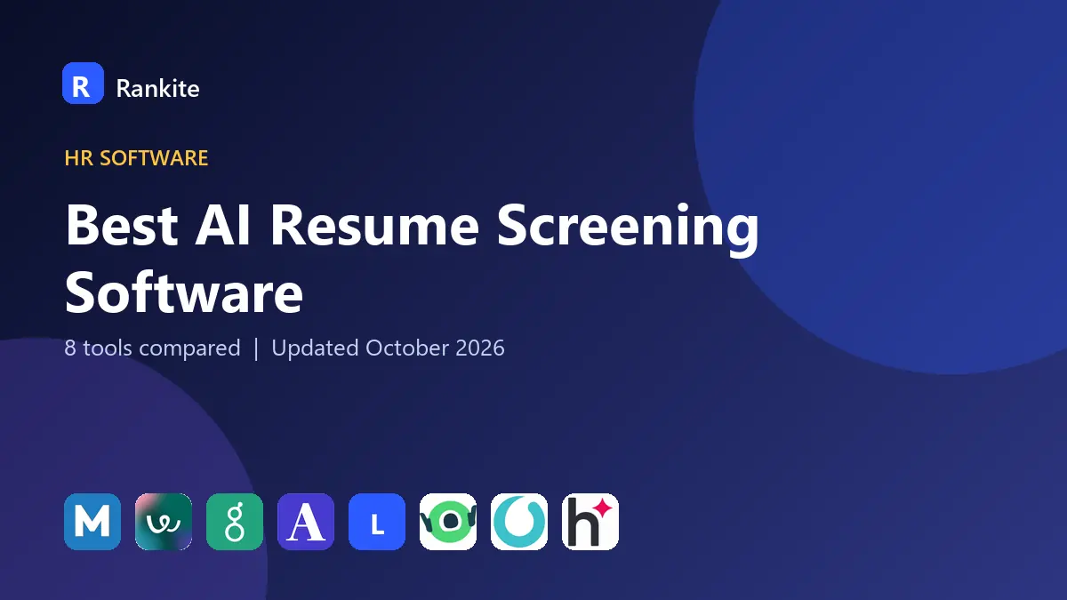 Best AI Resume Screening Software in 2026: 8 Tools Compared