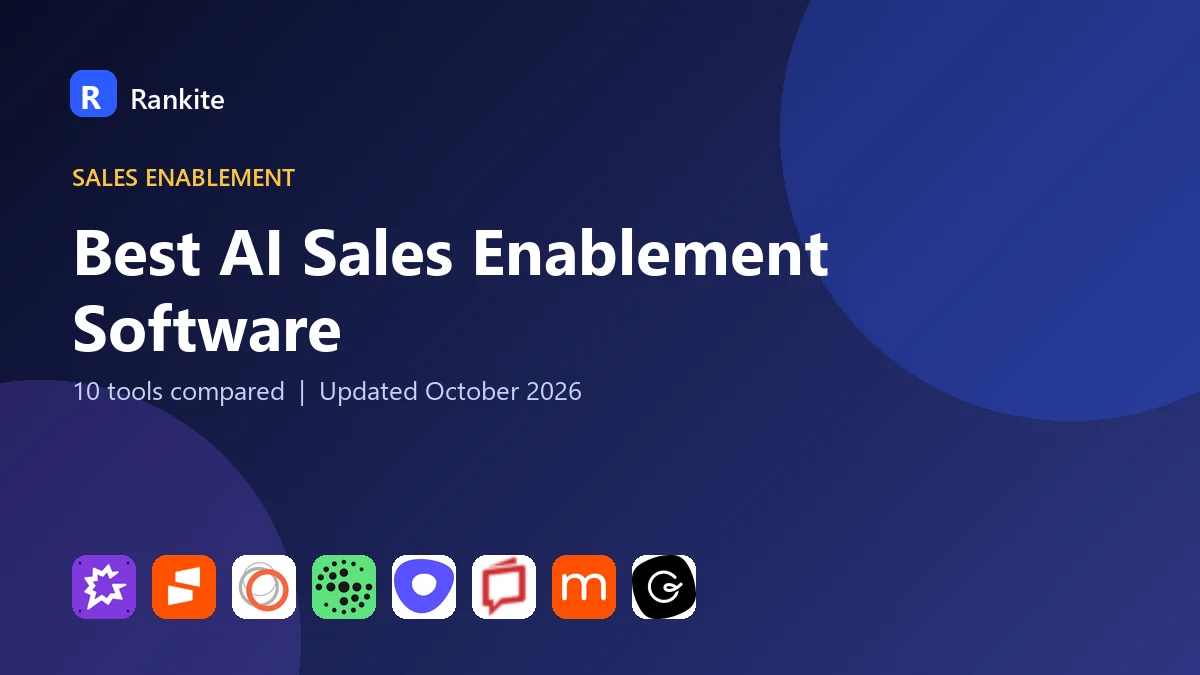 Best AI Sales Enablement Software in 2026: 10 Tools Compared