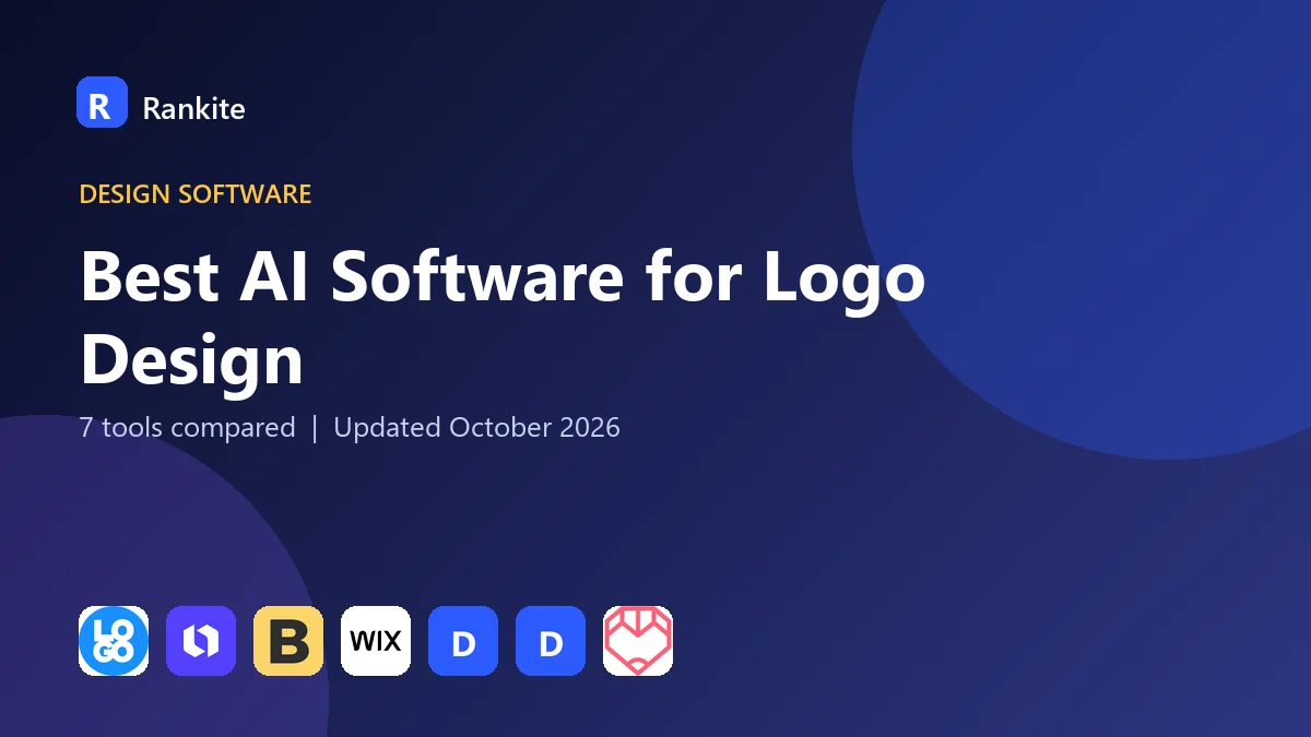 Best AI Software for Logo Design in 2026: 7 Tools Compared