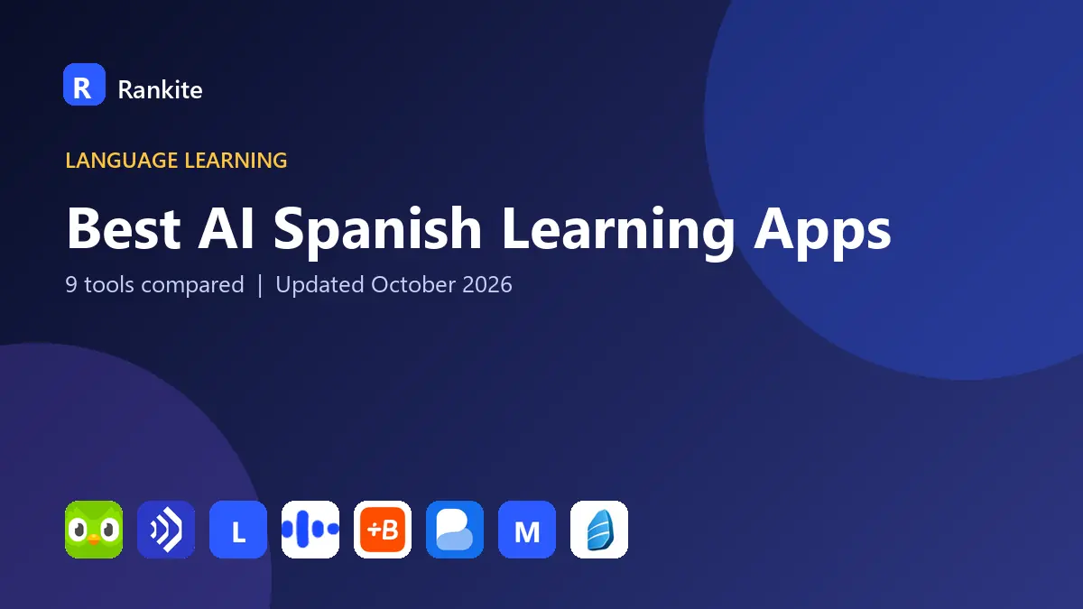 Best AI Spanish Learning Apps in 2026: 9 Tools Compared