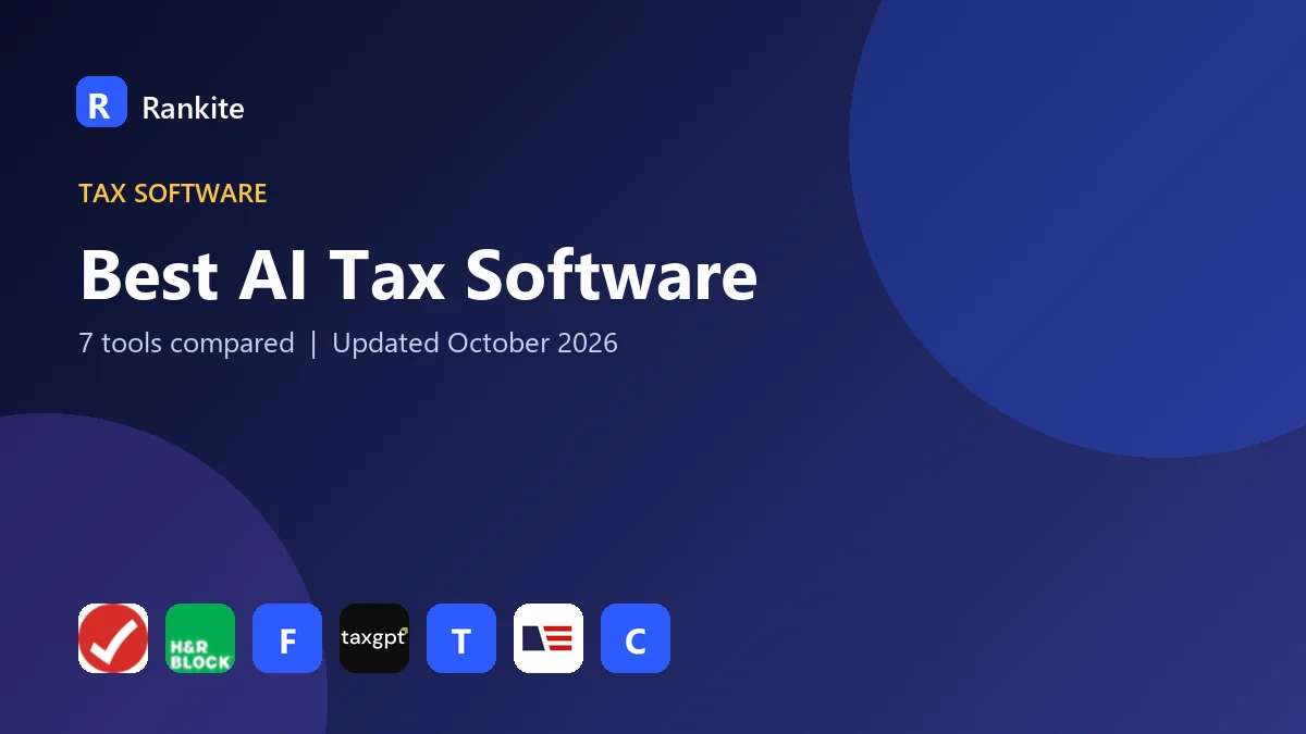 Best AI Tax Software: 7 Tools Compared