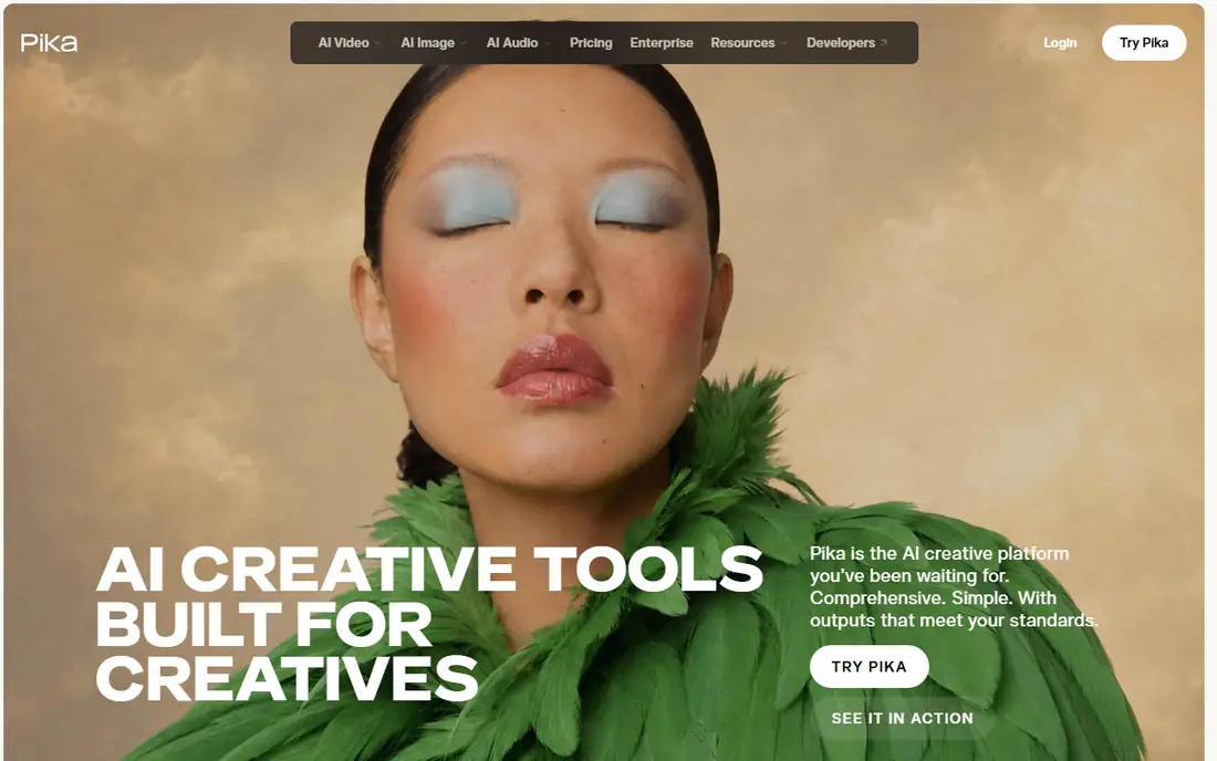 Pika homepage