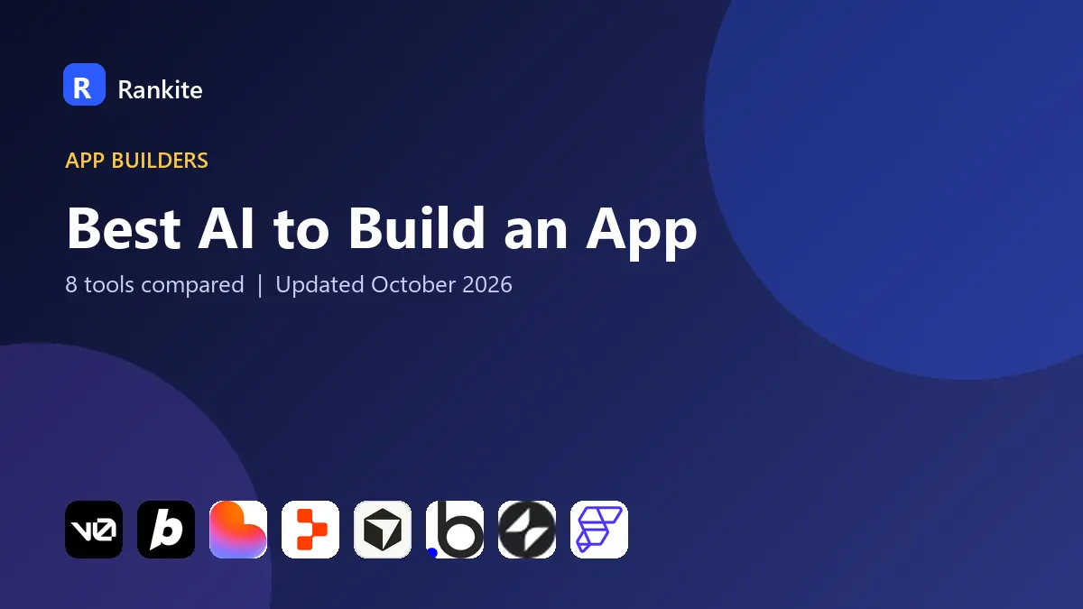 Best AI to Build an App in 2026: 8 Tools Compared
