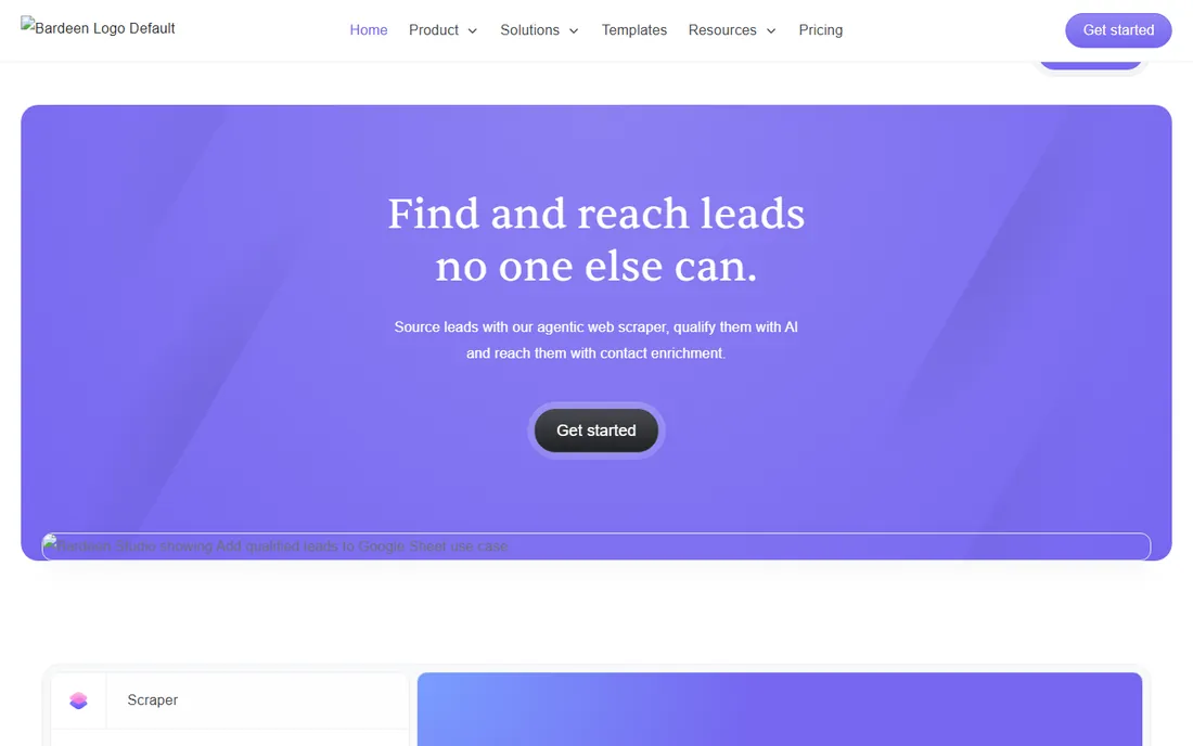 Bardeen homepage