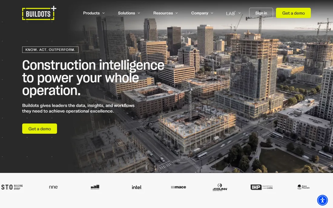 Buildots homepage