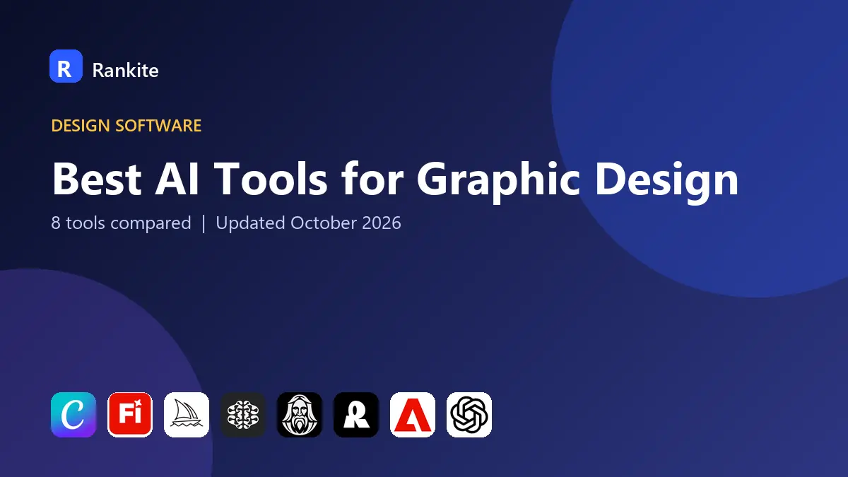 Best AI Tools for Graphic Design in 2026: 8 Tools Compared
