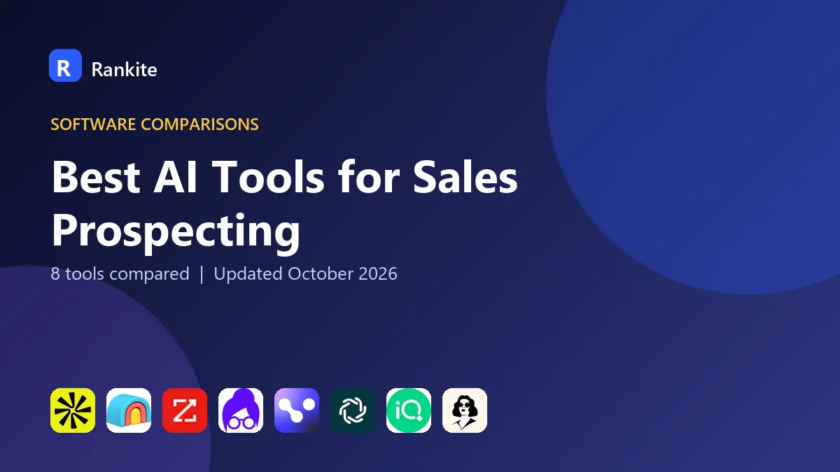 Best AI Tools for Sales Prospecting in 2026: 8 Tools Compared