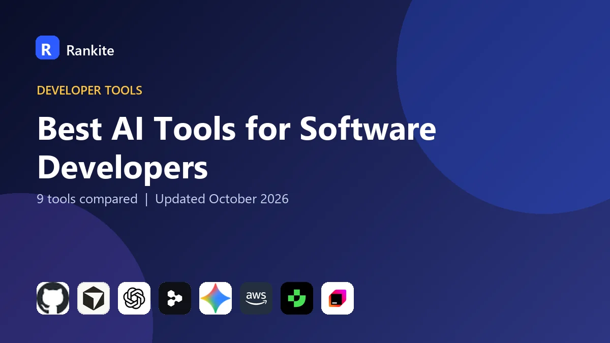 Best AI Tools for Software Developers: 9 Tools Compared