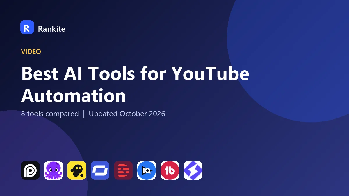 Best AI Tools for YouTube Automation in 2026: 8 Tools Compared