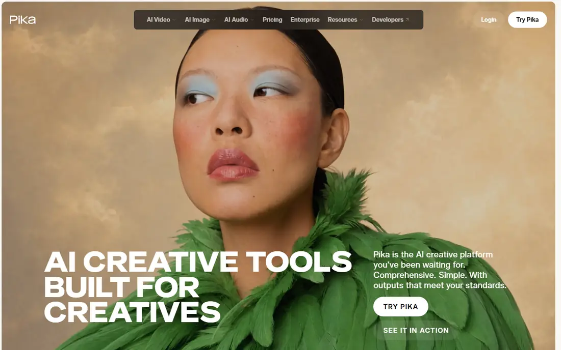 Pika homepage