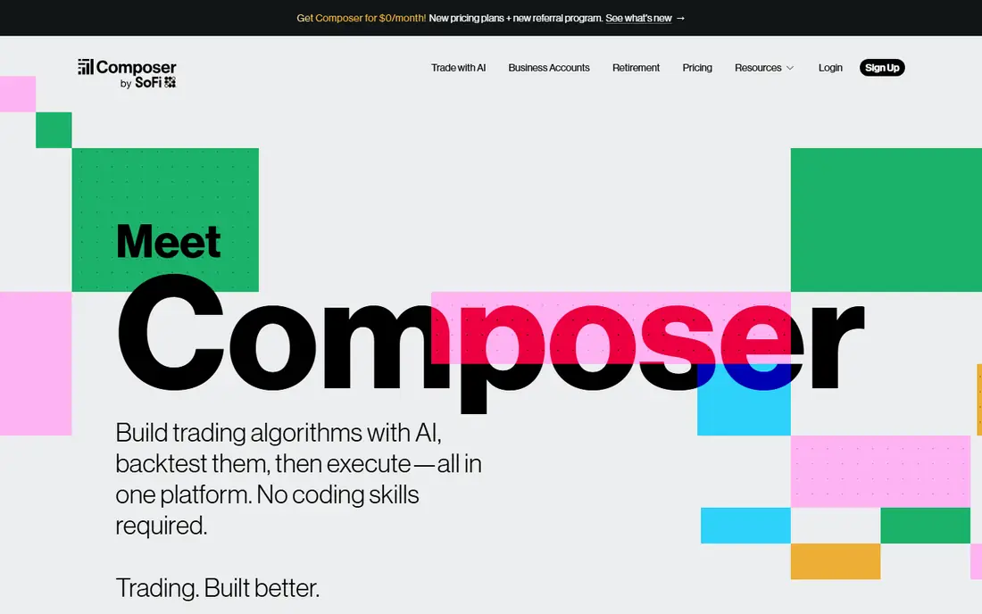 Composer homepage