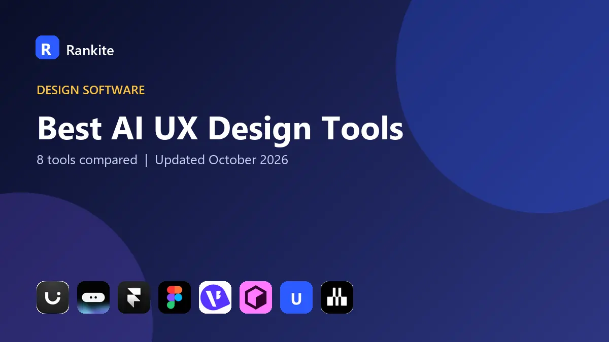 Best AI UX Design Tools in 2026: 8 Tools Compared