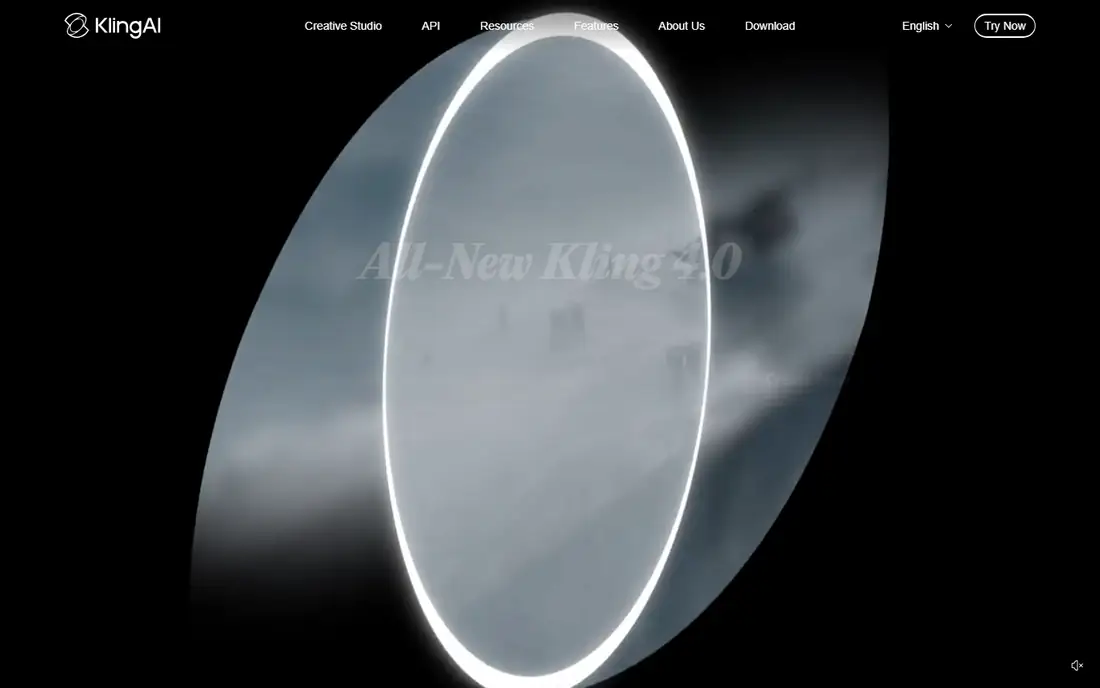 Kling homepage