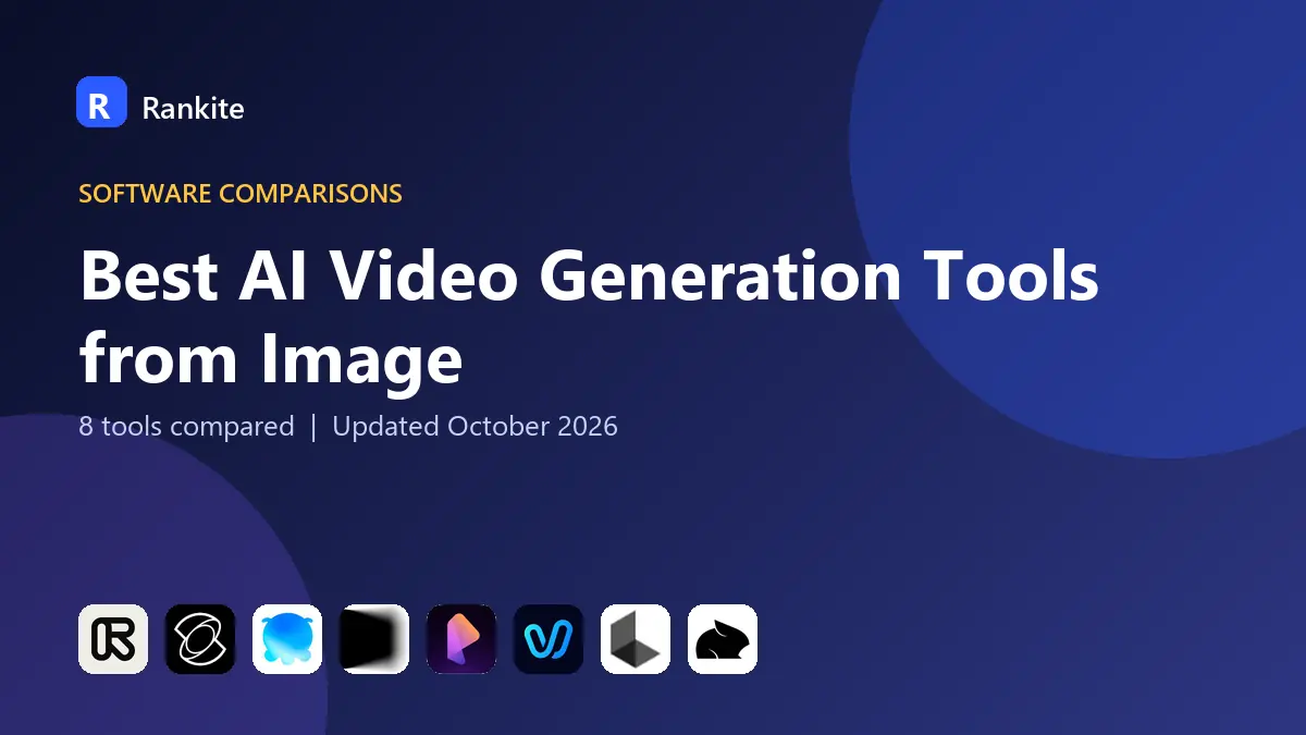 Best AI Video Generation Tools from Image in 2026: 8 Tools Compared