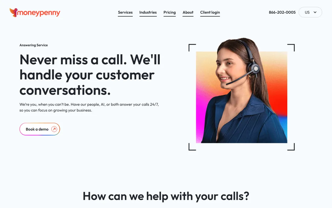 VoiceNation homepage
