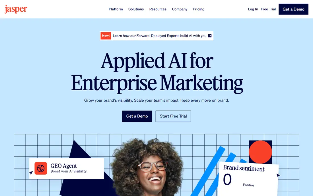 Jasper homepage
