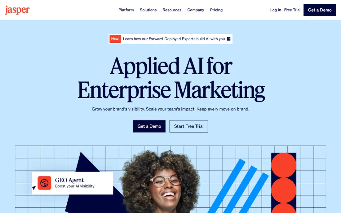Jasper homepage