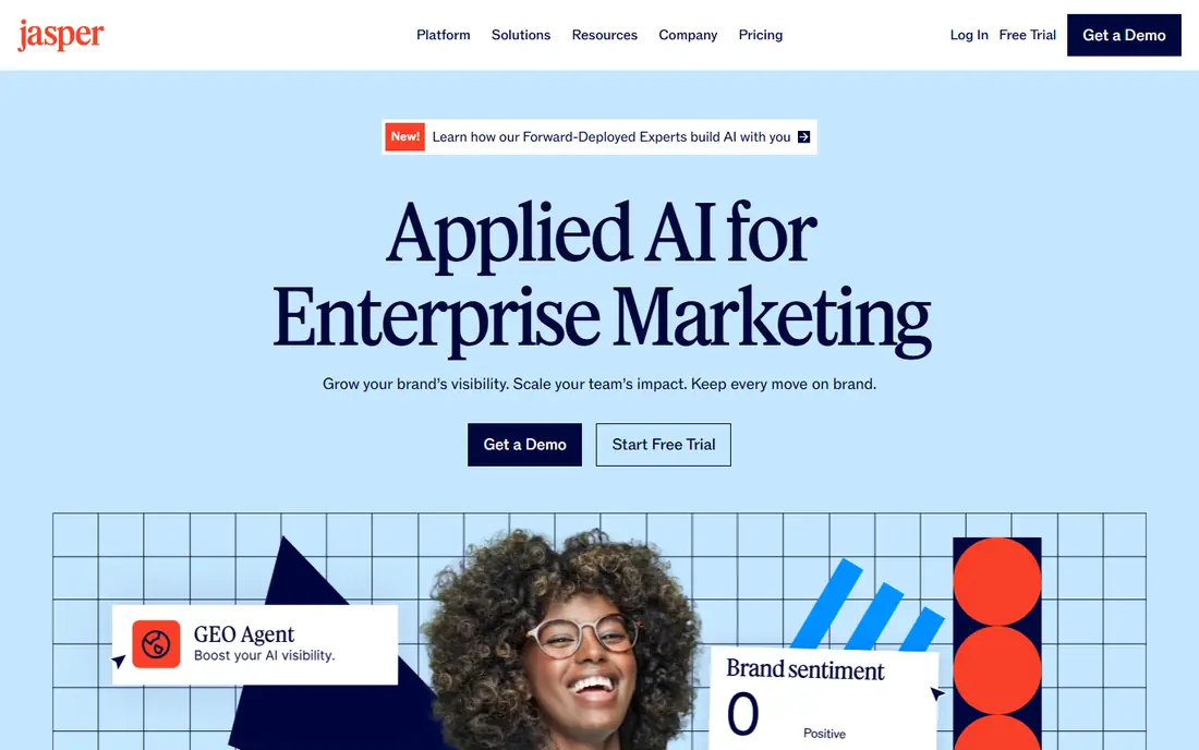 Jasper homepage